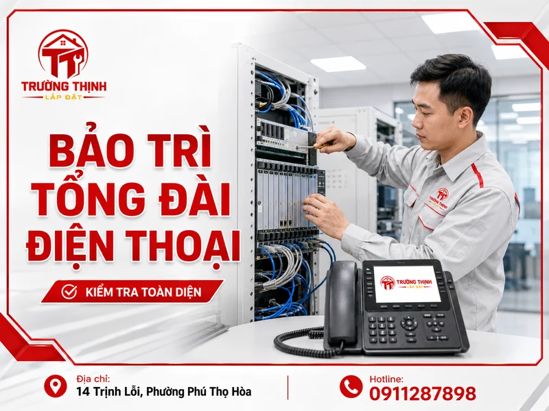 Bảo trì tổng đài điện thoại