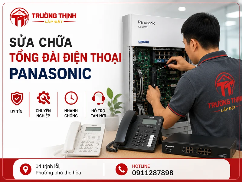 Khi nào cần sửa chữa tổng đài điện thoại Panasonic?