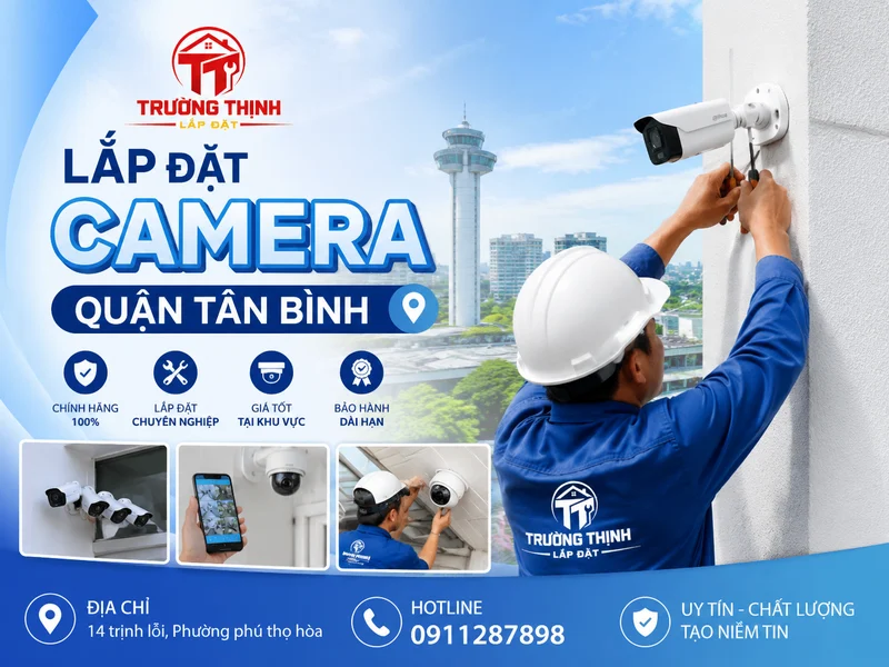 Lắp đặt camera Quận Tân Bình