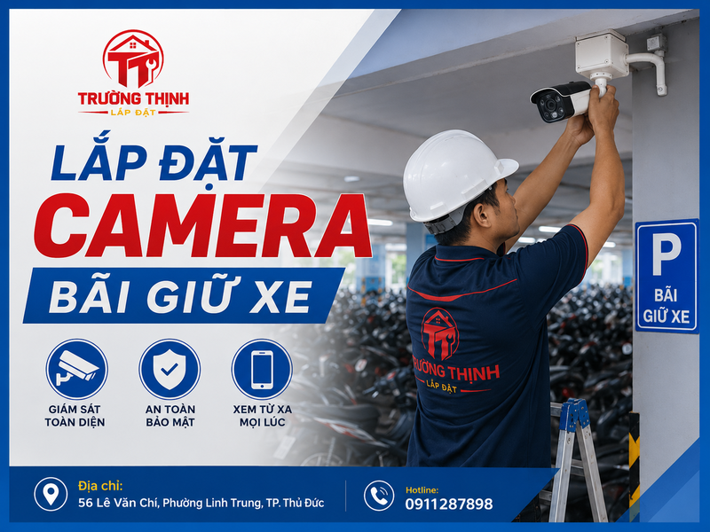 Dịch Vụ Lắp Đặt Camera Bãi Giữ Xe Uy Tín, Chính Hãng