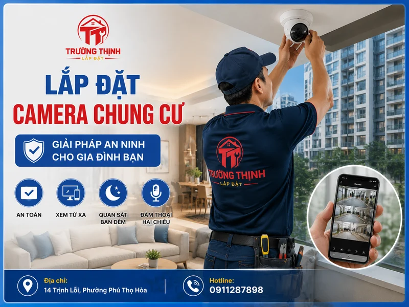 Lắp Đặt Camera Chung Cư Chuyên Nghiệp, Báo Giá Mới Nhất