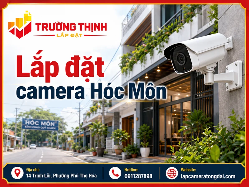 Lắp đặt camera Hóc môn