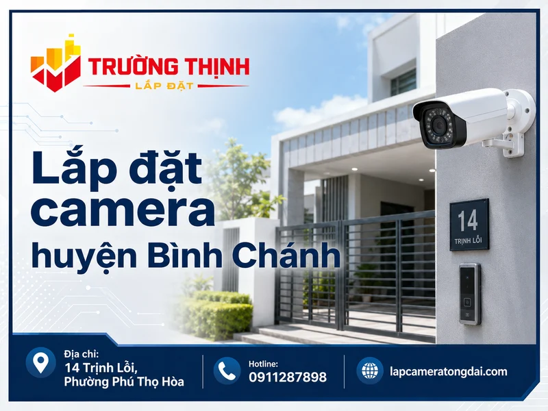 Lắp đặt camera huyện Bình Chánh