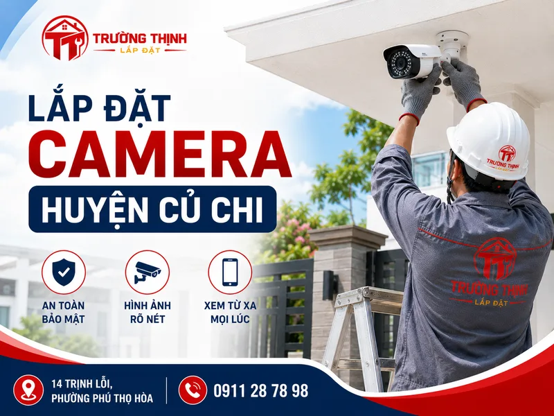 Lắp đặt camera Huyện Củ chi