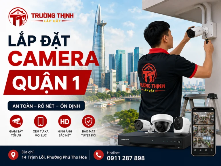 Lắp đặt camera Quận 1