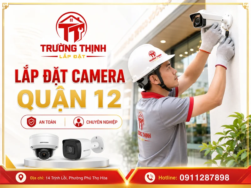 Lắp đặt camera Quận 12