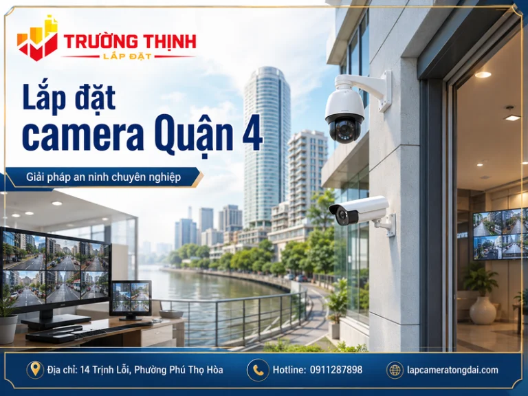 Lắp đặt camera Quận 4