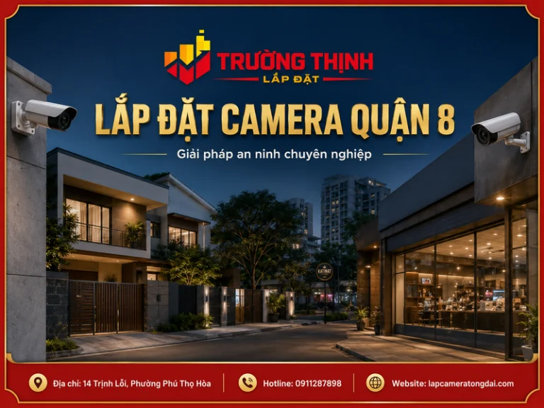 Lắp đặt camera Quận 8