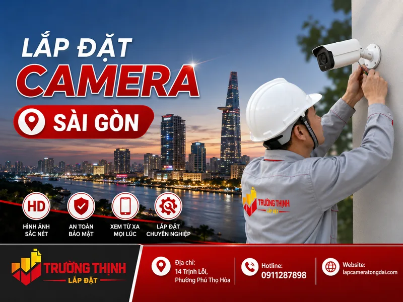 Lắp đặt camera sài gòn