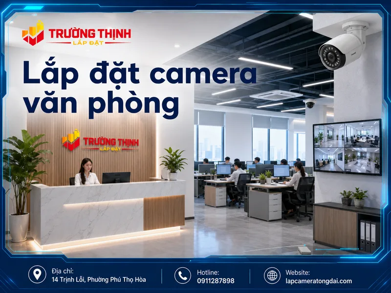 lắp đặt camera văn phòng