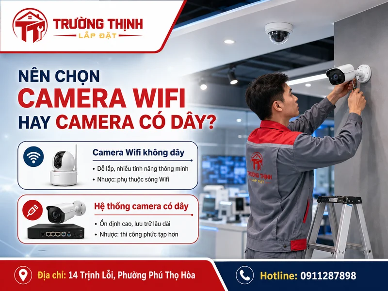 Nên lắp loại camera giám sát nào?
