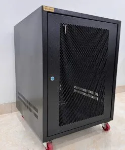 Tủ mạng 19″ 15U-D800 ( Tủ ráp – 2 ốp tháo rời )