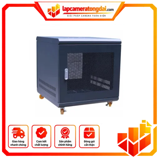 Tủ rack 10u (để đất có bánh xe)