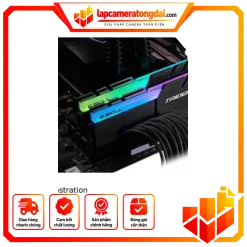 Ram 4 32G Bus 3600 Gskil Tridentz Rgb.Tản Nhiệt 16Gbx2 ( F4-3600C18D-32Gtzr)