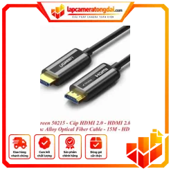 Cáp sợi quang HDMI ugreen dài 15m ( mã 50215 ) – CAP50215