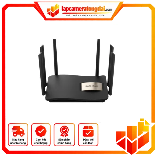 Thiết bị phát Wifi Ruijie RG-EW1200G PRO