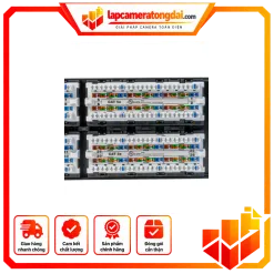 “1402-03020 Patch panel CAT.5e 48 Port, 2U, 19″” rackmount, Krone type”