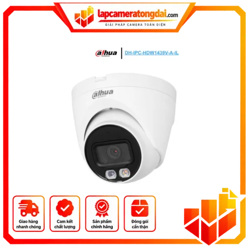 CAMERA DAHUA IP DH-IPC-HDW1439V-A-IL