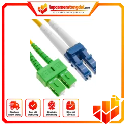 Dây nhảy quang SC/APC-LC/UPC, SM, DX, 2.0mm, 3Mt