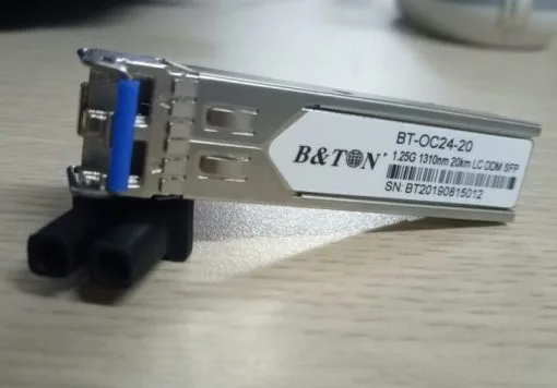 BT-OC24-20 1.25G SFP SM 1310nm FP 20KM LC with DDM B&TON