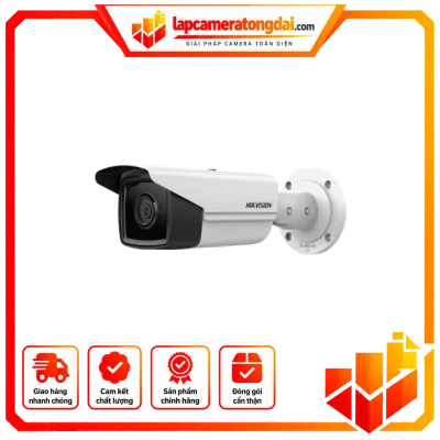 Camera IP thân trụ 2MP HIKVISION DS-2CD2T23G2-4I