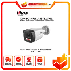 Camera DAHUA DH-IPC-HFW1439TL1-A-IL
