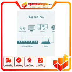 Switch Để Bàn 8 Cổng 10/100Mbps TP-Link LS1008 - ảnh 3