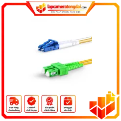 Dây nhảy quang SC/APC-LC/UPC, SM, DX, 2.0mm, 3Mt