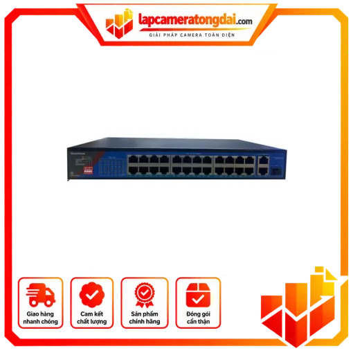 Switch 24 ports POE Sinic Home SN-5124P-E