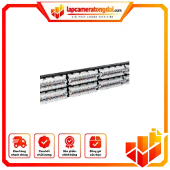 “1402-03020 Patch panel CAT.5e 48 Port, 2U, 19″” rackmount, Krone type”