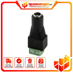 Jack nguồn DC vặn vít âm