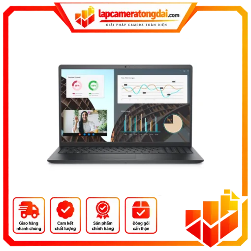 Dell Vostro 3530 Core™ i7-1355U/ Ram 16GB / SSD 512GB / 15.6'' FHD / Dos/ Black