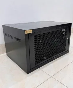 TỦ RACK 6U D400 MÀU ĐEN