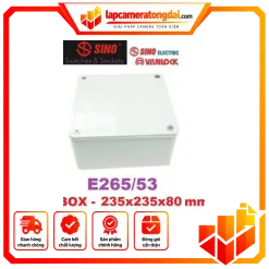 HỘP BOX SINO 235X235X80 – SINO235