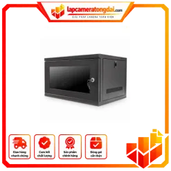 TỦ RACK 6U D400 MÀU ĐEN