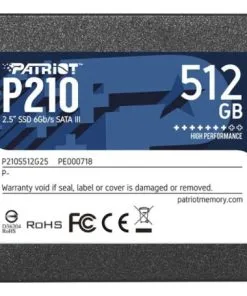 SSD Patriot 512GB P210 Sata III 2.5inch