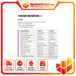 DÂY CÁP ÂM THANH RUỘT ĐỒNG, MẠ THIẾC 2,5MMM2-2C SOUNDKING