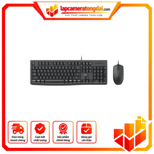 Bộ bàn phím + chuột Dareu