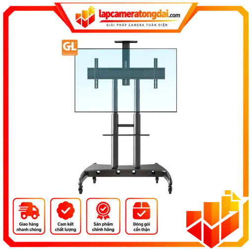 Giá Trao TiVi Di Động AVA1800-1PG Có 4 Bánh Xe
