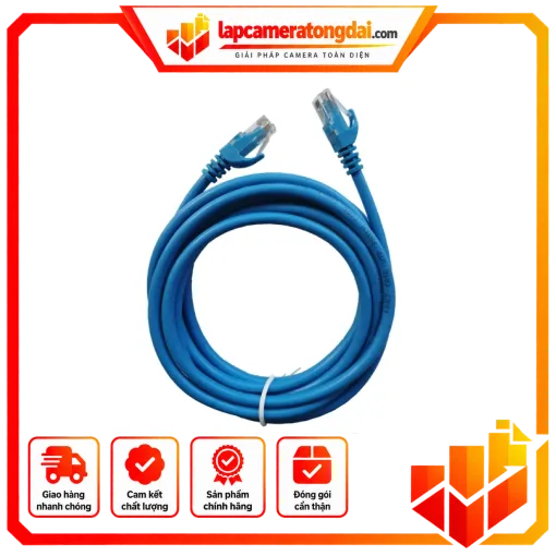 Dây cat6 utp 3m màu xanh – DN3MXANH