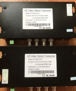 4 x TVI/CVI/AHD forward video + 1 x return RS485 data BT-HD4V1DF-T/R