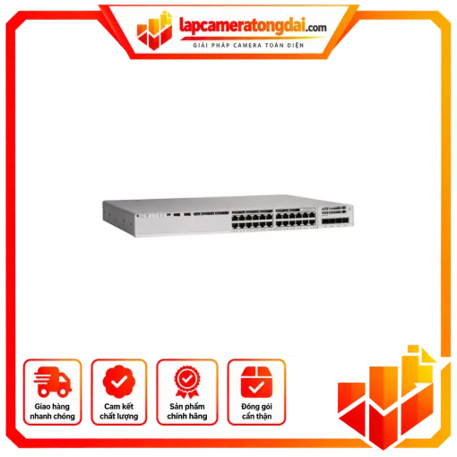 Thiết bị chuyển mạch Cisco C9200L-24T-4X-E