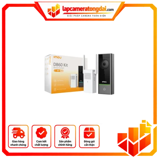 Chuông cửa thông minh Imou DB60 Kit