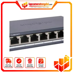 Swich Hikvision 8-Port DS-3E0508-O