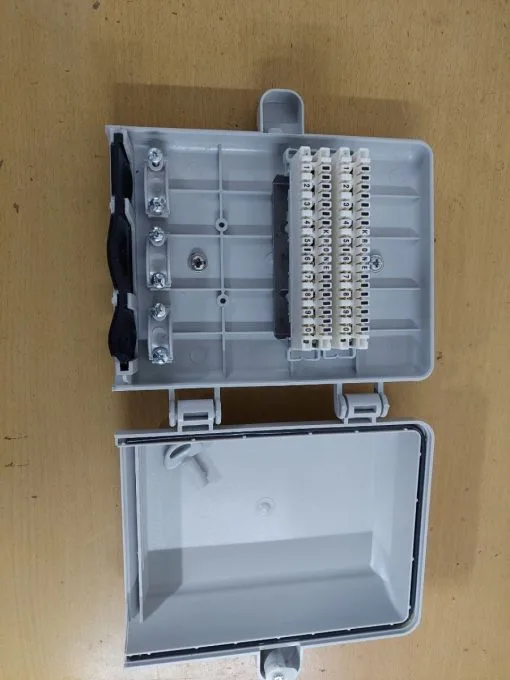 Hộp đấu nối cáp điện thoại + phiến (20 đôi)