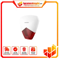 Còi kiêm đèn chớp 105dB, có dây DS-PS1-R