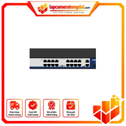 Switch POE Hrui HR900-AF-1621GS-300 (16 PORT POE + 2 UPLINK)