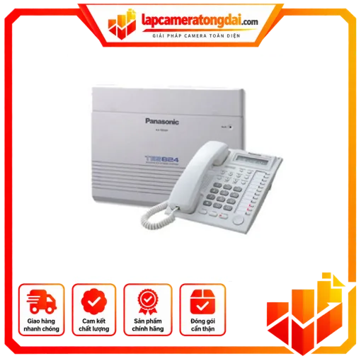 Tổng đài Panasonic KX-TES824 6-16 (Bảo hành 6 tháng)