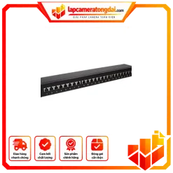 Patch Panel 24 Port 1U Cat6 Chống nhiễu