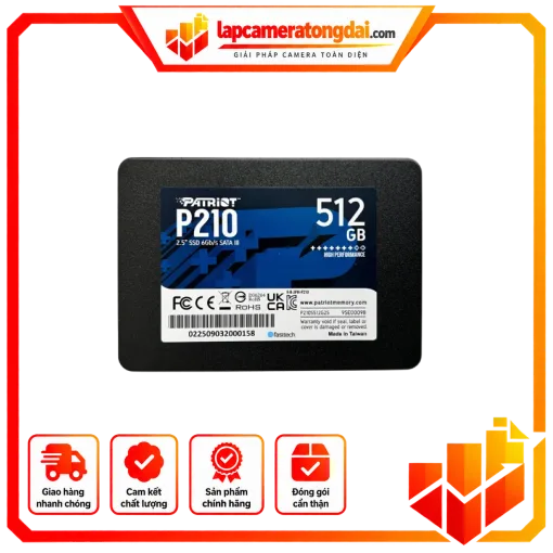 SSD 512GB P210 Sata III 2.5inch